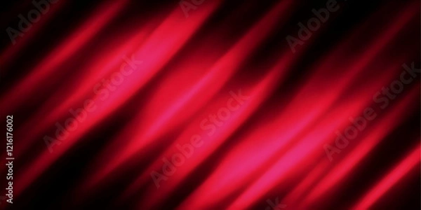 Fototapeta Abstract Red Background with Diagonal Stripes Creates Dynamic Visual Interest