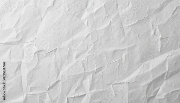 Obraz a crumpled sheet of paper texture