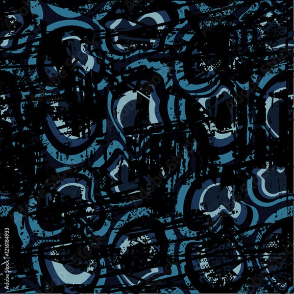 Fototapeta abstract background with circles