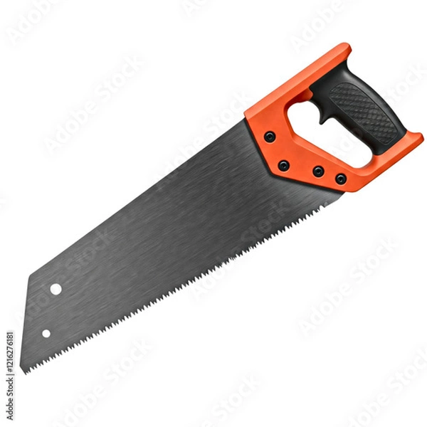 Obraz saw isolated on transparent background
