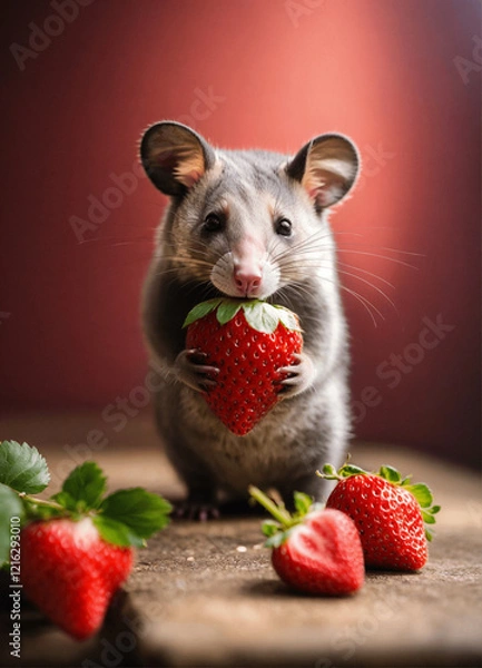 Obraz mouse and heart
