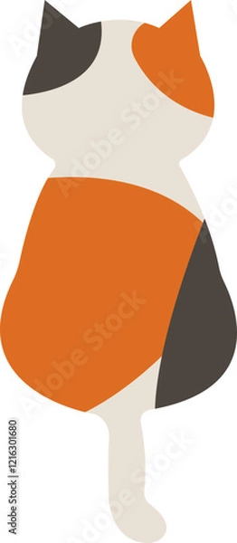 Obraz Cats Poses Behind