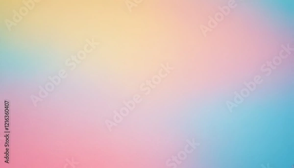 Fototapeta Gradient pastel background
8