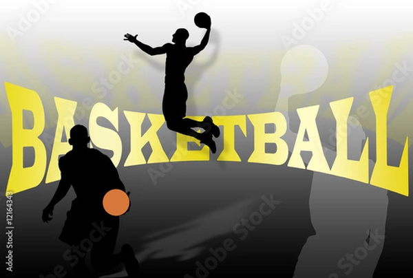 Obraz Basketball Background