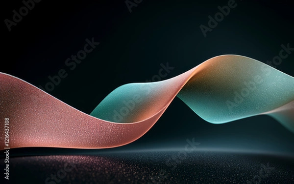 Obraz  Technological sense of fashion color texture commercial background