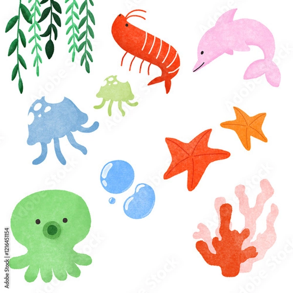 Fototapeta 해양동물