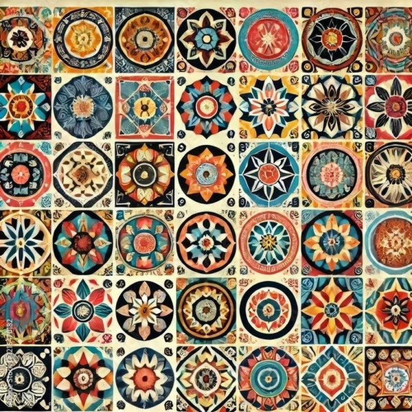 Obraz Traditional patterns