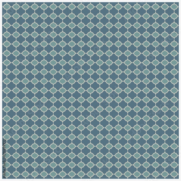 Obraz Decorative pattern seamless design. vector illustration.