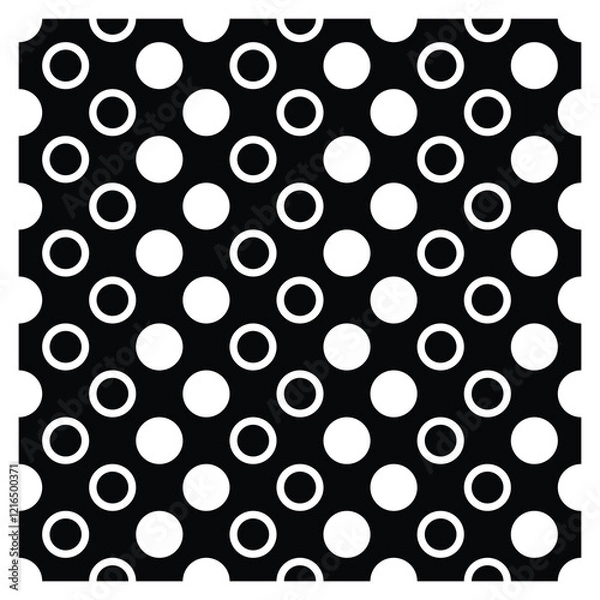 Fototapeta Decorative pattern seamless design. vector illustration