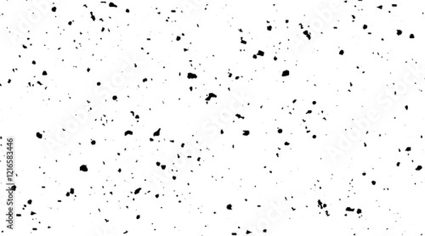 Fototapeta Distressed texture background with black and white colors. Abstract dust texture, Dirt texture for the background with stain and blood drop effect. Abstract grunge texture design on a white background