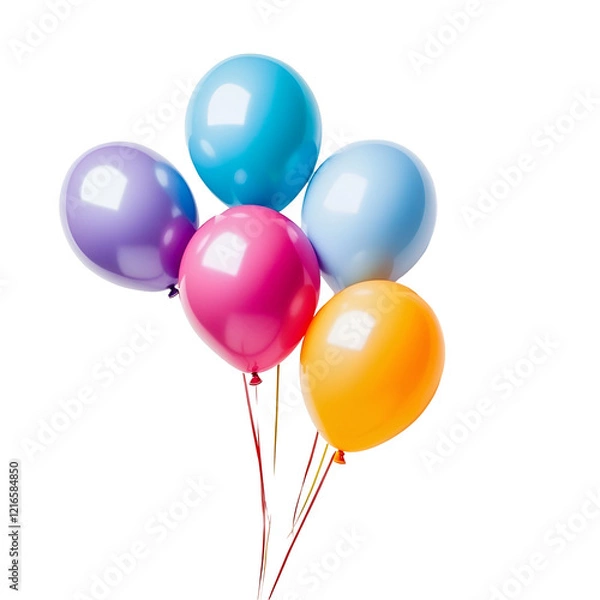 Obraz balloons isolated on white