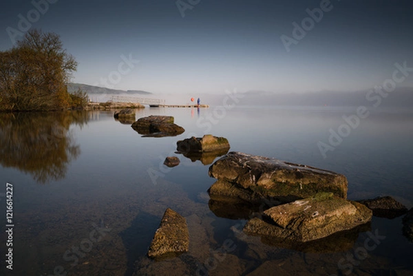 Obraz :ough Derg at Twomilegate, Co Clare
