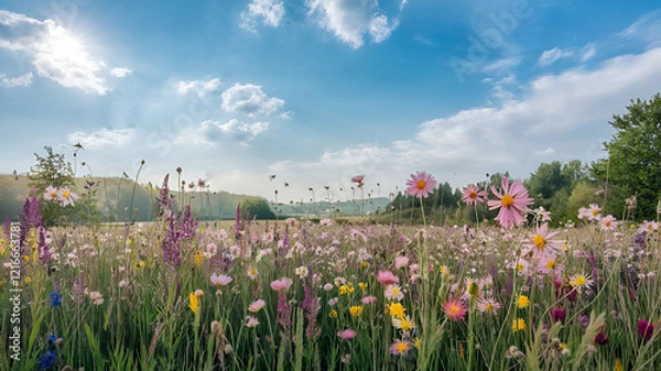 Obraz field of flowers