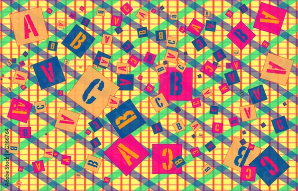 Fototapeta ABC'S 3