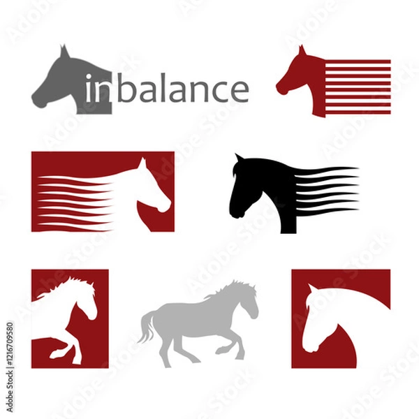 Obraz Horse Icons
