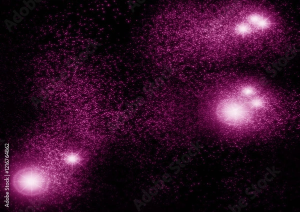 Obraz galaxy in a free space.