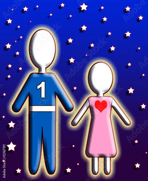 Fototapeta Star Children