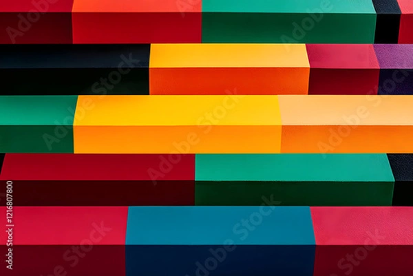 Fototapeta Black History Month box abstract background, black history month pattern background,Juneteenth vector gradient background,colorful box abstract background.