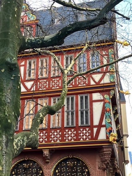 Obraz red brick building