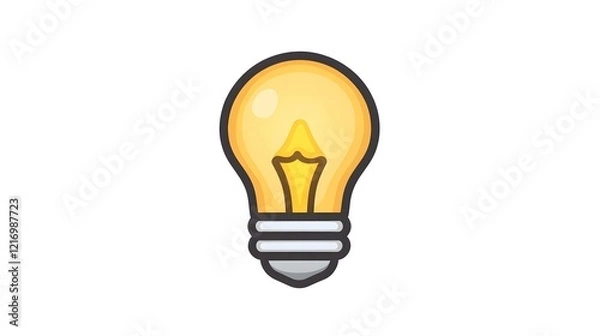 Fototapeta Illuminating Ideas: Discover Creative Solutions and Innovative Thinking Processes for Problem Solving.