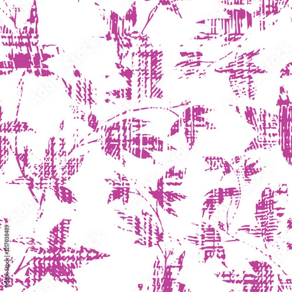 Fototapeta seamless pattern with flowers
