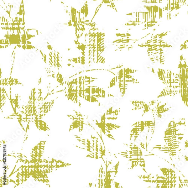 Obraz abstract leaf seamless patterns