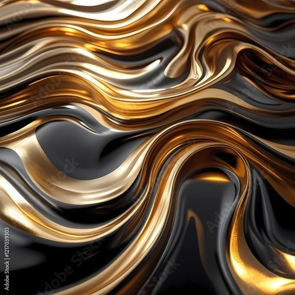 Obraz abstract background with waves