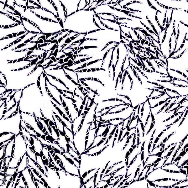 Obraz abstract leaf seamless patterns