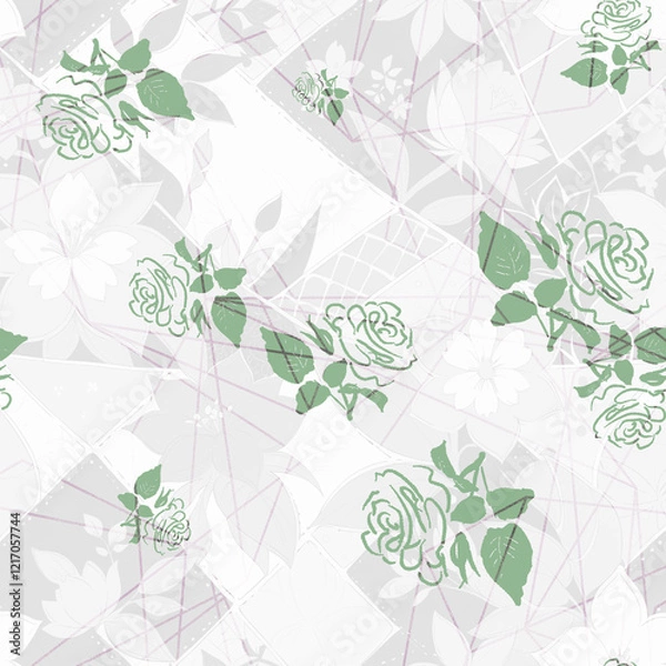 Fototapeta small rose flower