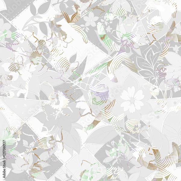 Fototapeta abstract seamless patterns