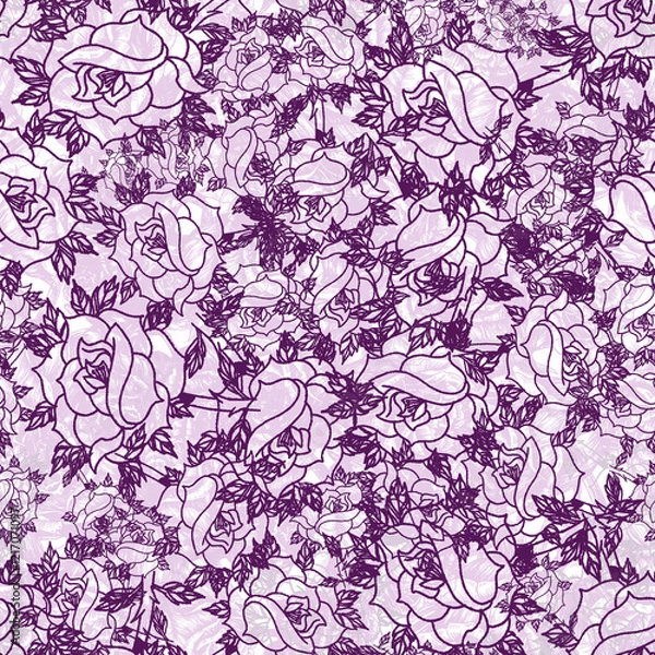 Fototapeta abstract flower seamless patterns