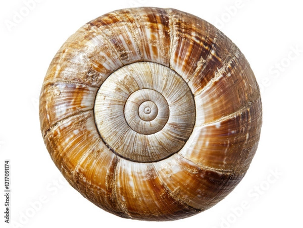 Fototapeta Isolated Snail Shell