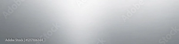 Fototapeta Subtle brushed aluminum texture, seamless repeat, background, clean