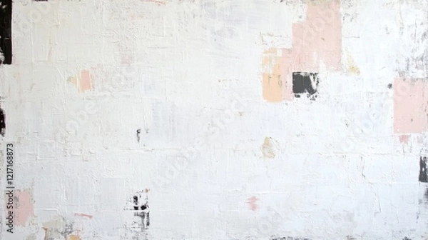 Fototapeta Abstract textured wall with soft pastel colors and subtle variations, ideal for modern decor