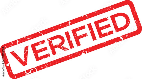 Obraz verified country stamp