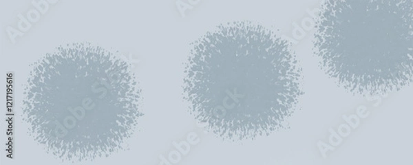 Obraz The Subtle Artistry of Intersecting Shapes, Creating a Dreamlike Atmosphere of Infinite Connection

