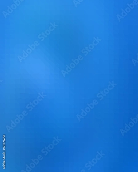 Fototapeta Blue color geometric rumpled background. Low poly style gradient illustration. Graphic background.
