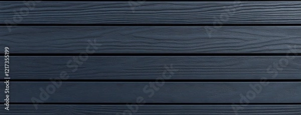 Obraz Elegant black  shiplap background, for banner or wall texture 