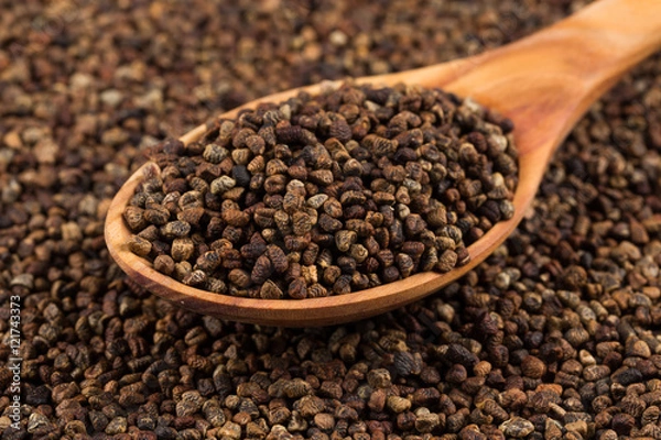 Fototapeta Decorticated cardamom seeds