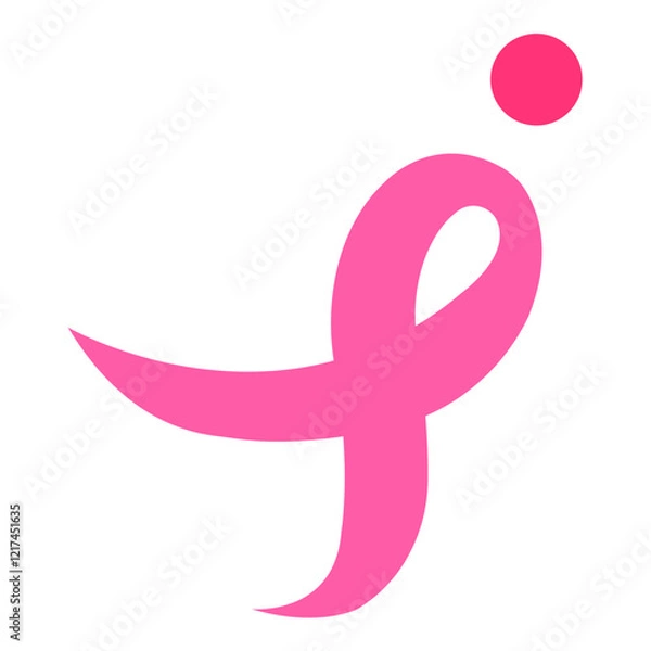Fototapeta Vector Design Race for the Cure Icon Style