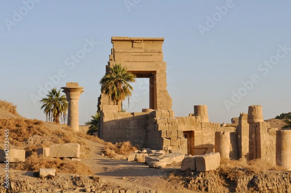 Obraz karnak temple egypt luxor tebes