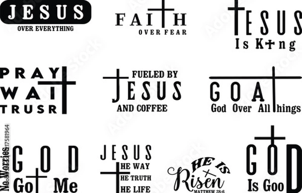 Obraz Cristian SVG Bundle