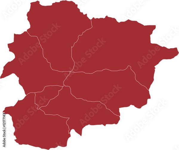 Fototapeta Map