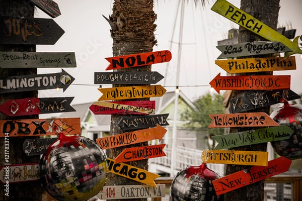 Obraz Directional Sign