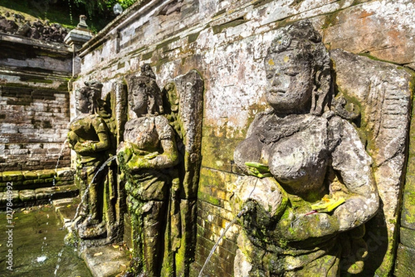 Obraz Elephant Cave (Goa Gajah temple), in Bali