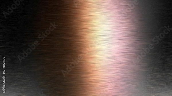 Fototapeta A radiant metallic texture displaying warm hues with shimmering gradients, creating a luxurious and decorative look.