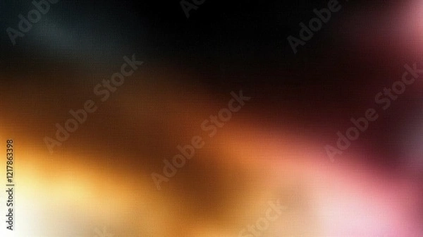 Fototapeta A vibrant abstract image featuring a mix of warm and cool tones creating a visually stunning gradient effect with a soft texture.