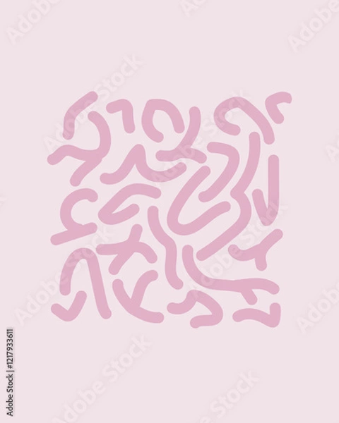 Obraz Creative poster. Modern abstract art design 