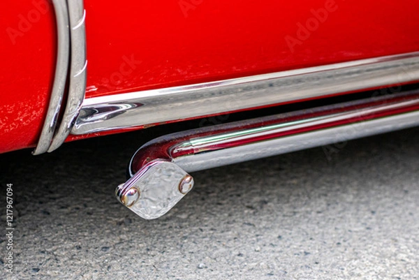 Fototapeta Coche Rojo 