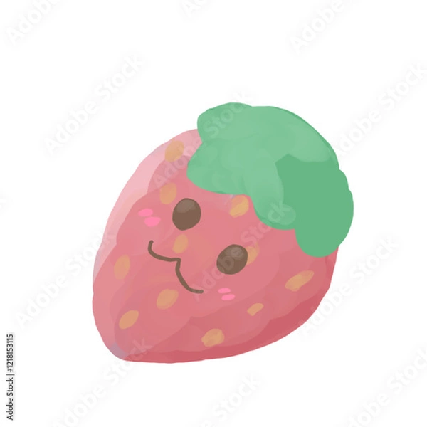 Obraz strawberry, fruit, cute